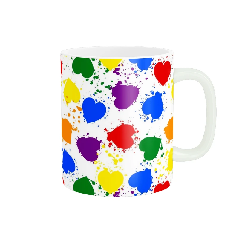 ماگ پاد آفرین طرح قلب کد 1175