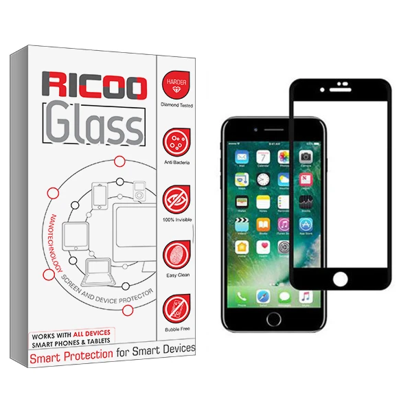 محافظ صفحه نمایش سرامیکی ریکوو مدل +HD مناسب برای گوشی موبایل اپل iPhone 8 Plus