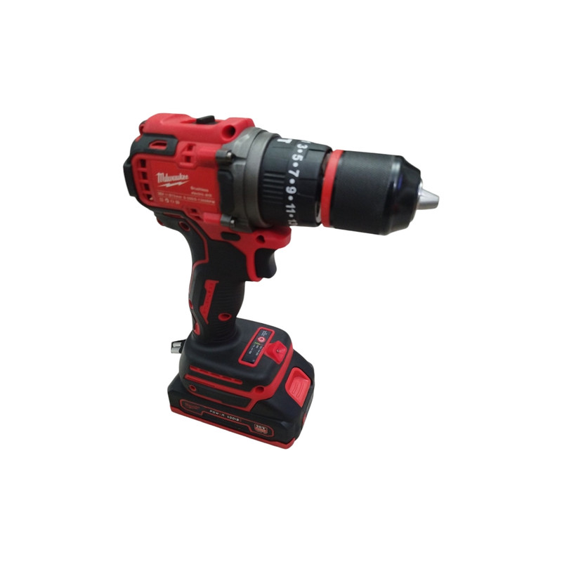 دریل پیچ گوشتی شارژی 600وات میلواکی مدل M36FUEL مجموعه 24 عددی