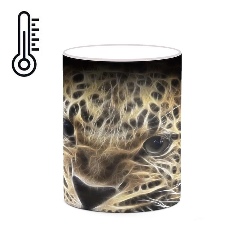 ماگ حرارتی کاکتی مدل نقاشی کارتونی کد mgh18748