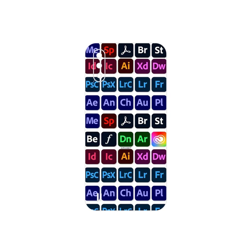 برچسب پوششی ماهوت مدل Adobe مناسب برای گوشی موبایل سامسونگ Galaxy A01