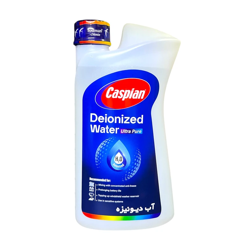 عکس شماره 10 : ضدیخ و ضدجوش 100 درصد خالص کاسپین مدل four seasons حجم 1000 میلی لیتر به همراه آب رادیاتو