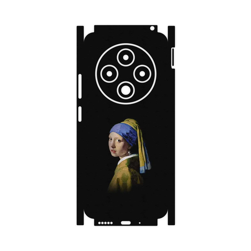برچسب پوششی ماهوت مدل Girl with a Pearl Earring of Vermeer-FullSkin مناسب برای گوشی موبایل شیائومی Redmi 14C