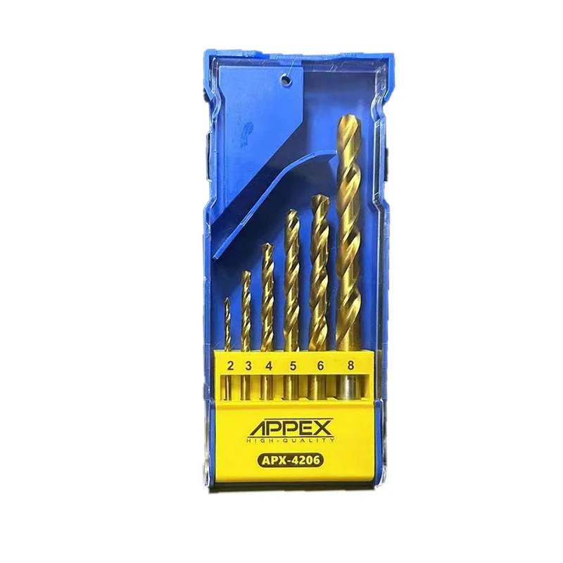 مته آهن اپکس کد APX-4206 فولی گراند مجموعه 6 عددی