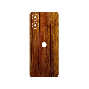 MAHOOT Orange-Wood Cover Sticker for Motorola Moto G04