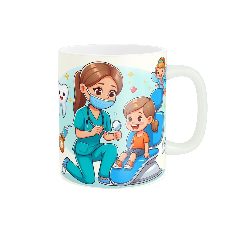 ماگ پادآفرین مدل دندانپزشک کد 248