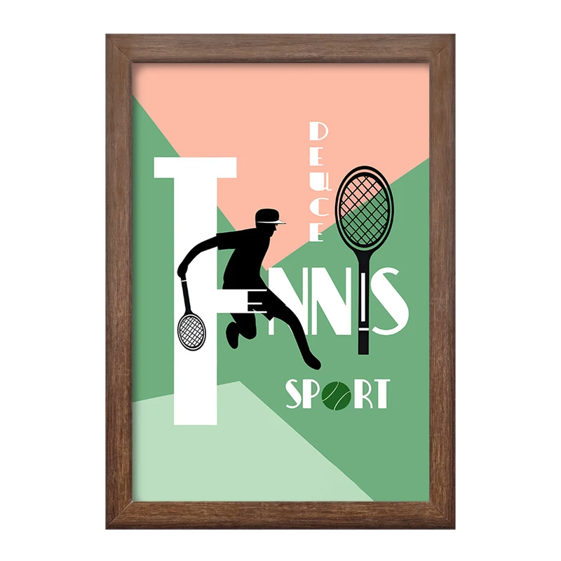 تابلو خندالو طرح تنیس (Tennis) کد F12012