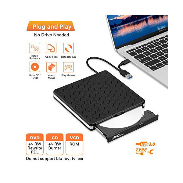 درایو DVD اکسترنال آمیکول مدل BT686