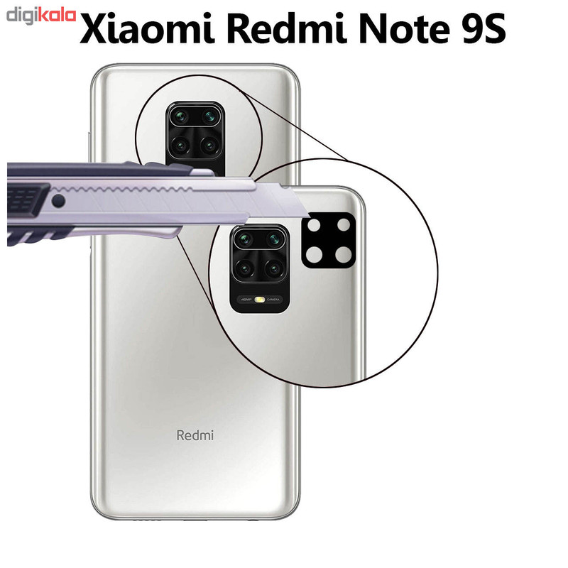 محافظ لنز دوربین روبیکس مدل FLZ-Note9pro مناسب برای گوشی موبایل شیائومی Redmi note 9 pro