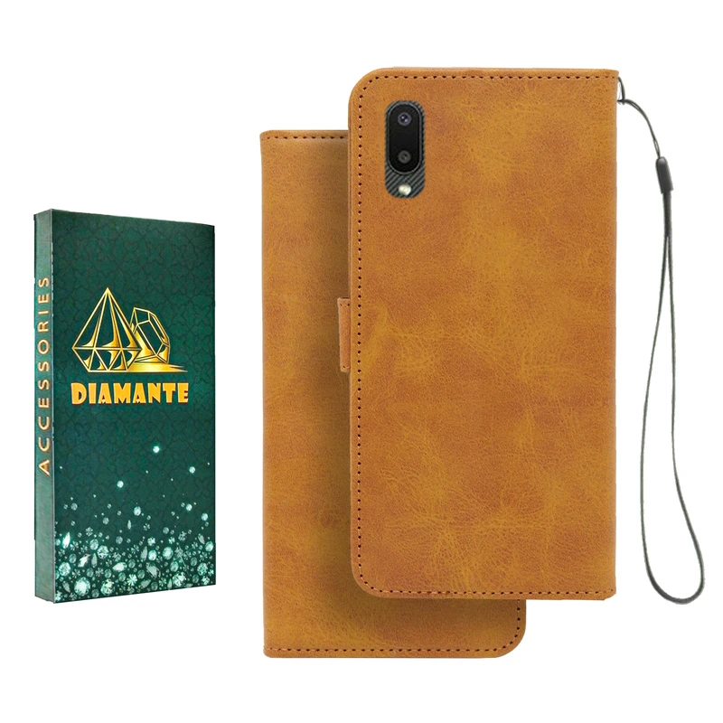 کیف کلاسوری دیامانته مدل Mortand Gn مناسب برای گوشی موبایل سامسونگ Galaxy A02