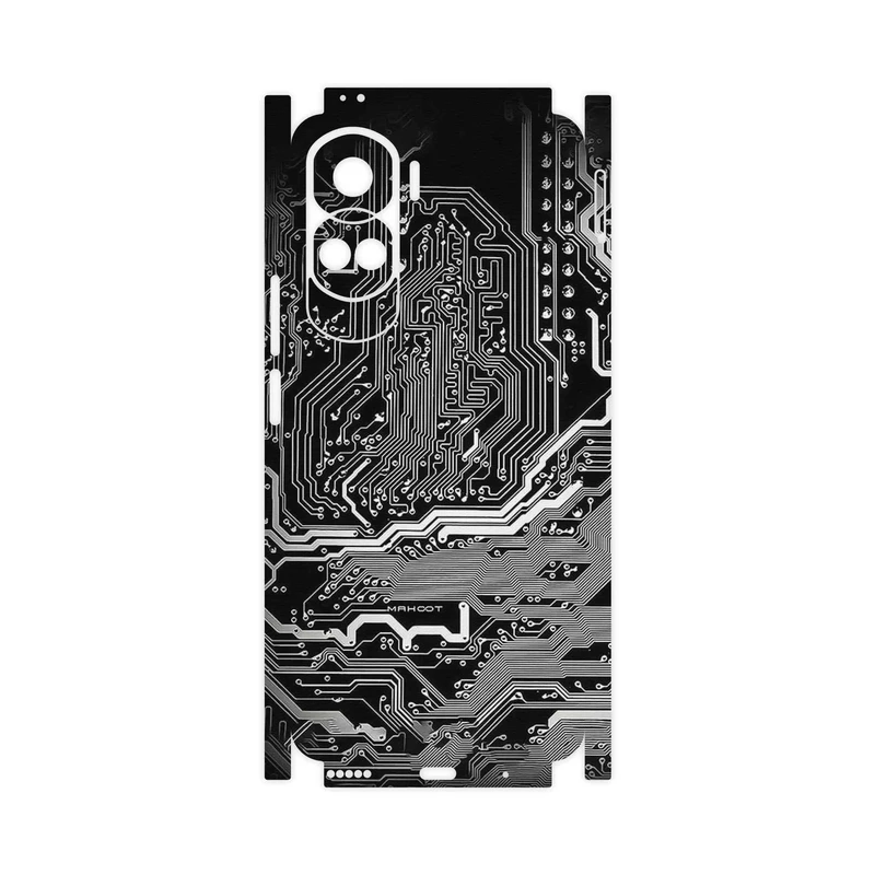 برچسب پوششی ماهوت مدل Black_Printed_Circuit_Board-FullSkin مناسب برای گوشی موبایل آنر 90 Lite