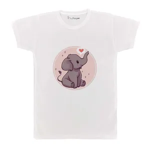 تی شرت بچگانه پرمانه طرح حیوانات بامزه کد pmt.6043