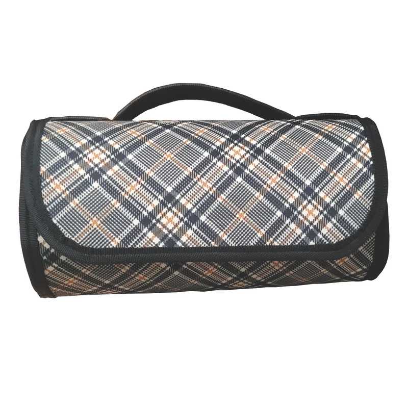 کیف لوازم آرایش زنانه مدل رولی حصیری