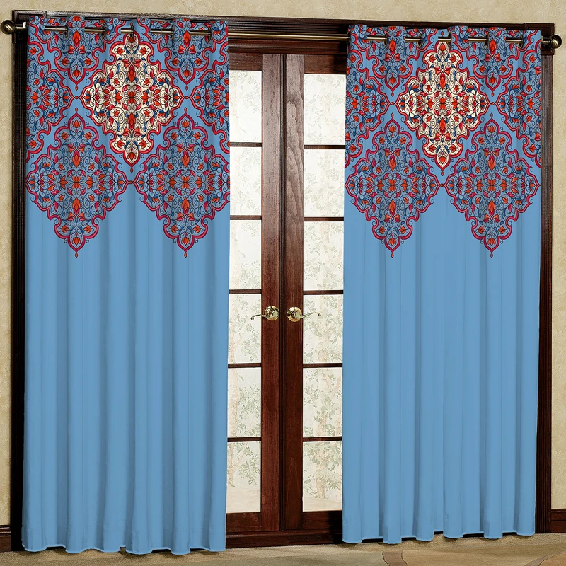 پرده مدل مخمل پانچی کد 1877 سایز 200x140 سانتی متر