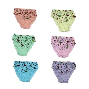 شورت دخترانه مدل عروسکی کد 1 بسته 6 عددی