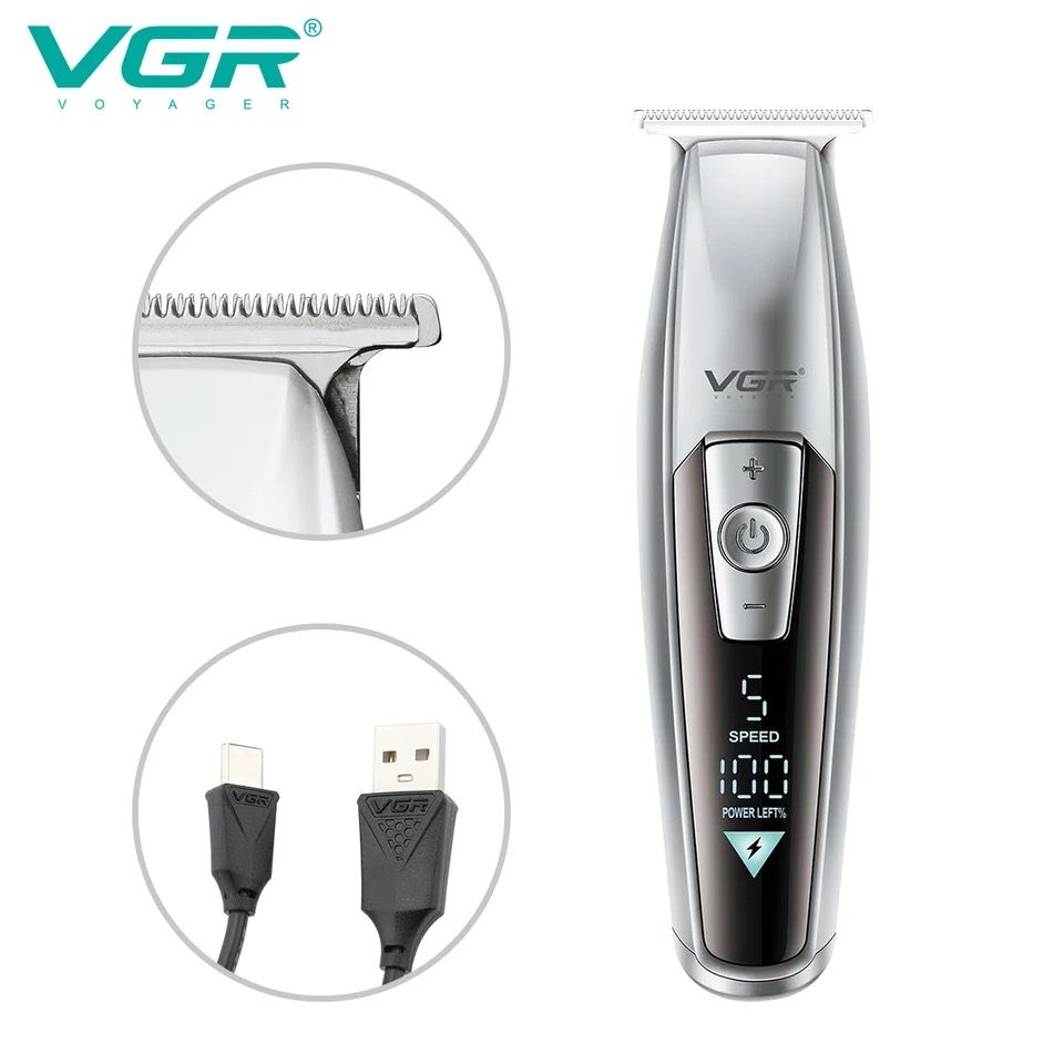 ماشین اصلاح موی سر و صورت وی جی ار مدل V-970 -  - 8