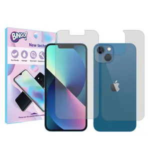 Bingo matte Screen Protector Suitable for Apple iPhone 13 Mobile Phone with Back Protector
