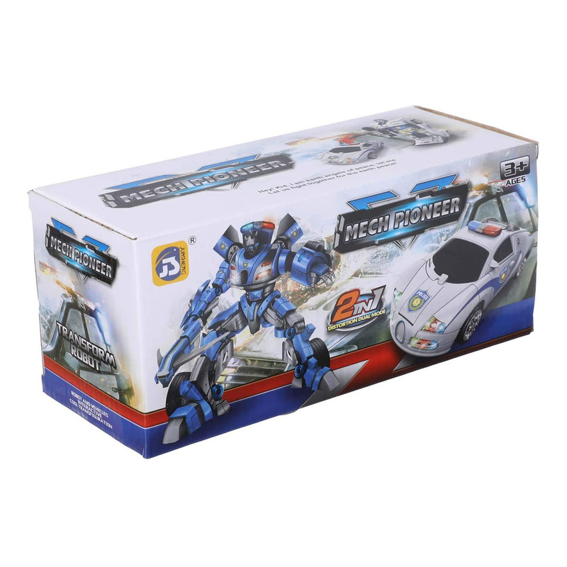 ماشین بازی مدل تبدیل شونده طرح ربات پلیس کد 899