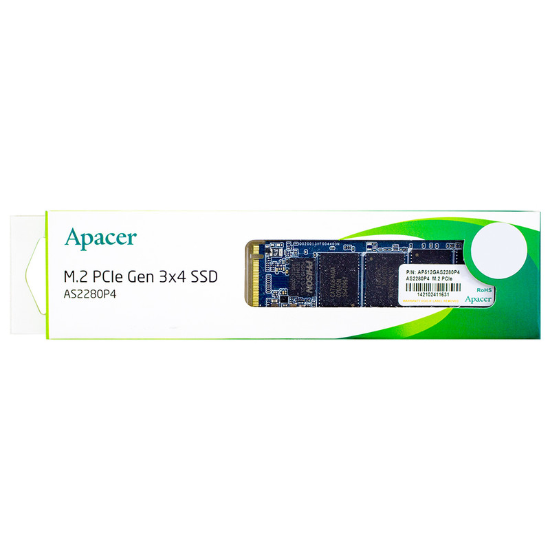 اس اس دی اینترنال M.2 2280 اپیسر مدل AST2280P4 ظرفیت 256 گیگابایت