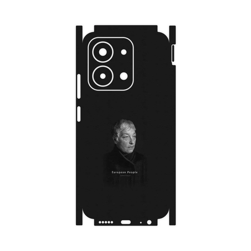 برچسب پوششی ماهوت مدل Portrait of a European Woman-FullSkin مناسب برای گوشی موبایل شیائومی Redmi 15C 4G