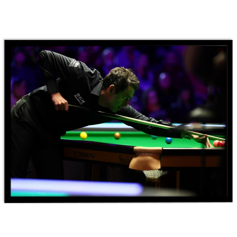 تابلو نوری بکلیت طرح بازیکن اسنوکر و بیلیارد رونی سالیوان مدل B-14289