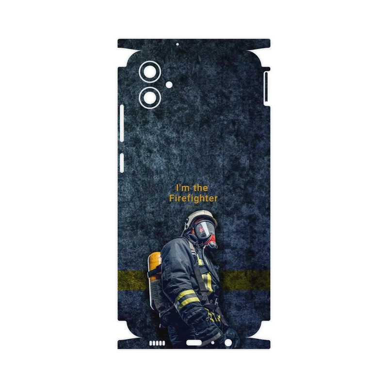 برچسب پوششی ماهوت مدل Firefighter-FullSkin مناسب برای گوشی موبایل سامسونگ Galaxy F04