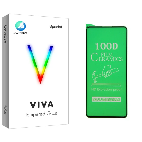 محافظ صفحه نمایش جانبو مدل Viva Glass مناسب برای گوشی موبایل سامسونگ Galaxy A71/ A21S