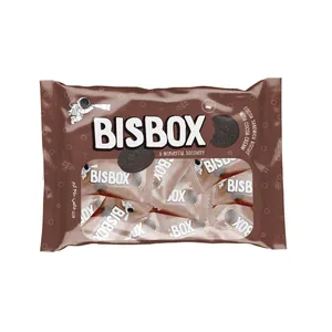 بیسکویت کاکائویی کرم دار بیس باکس 450 گرم