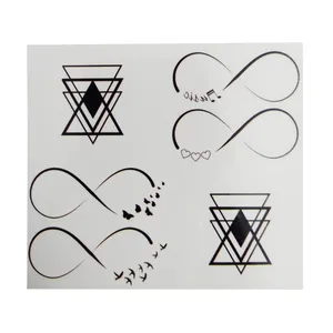 تتو موقت طرح بی نهایت و مثلث کد 53