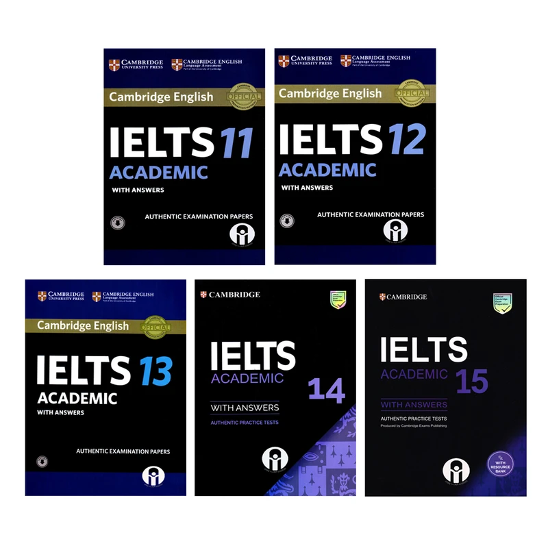 کتاب IELTS Academic Cambridge اثر جمعی از نویسندگان انتشارات الوندپویان جلد 11 تا 15