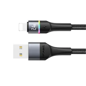 کابل تبدیل USB به لایتنینگ یوسمز مدل SJ534 طول 1.2 متر