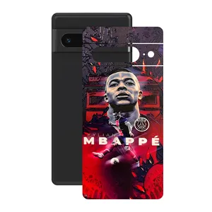 Glass cover sticker Leth model Mbappe design suitable for Google Pixel 7 Pro mobile phone