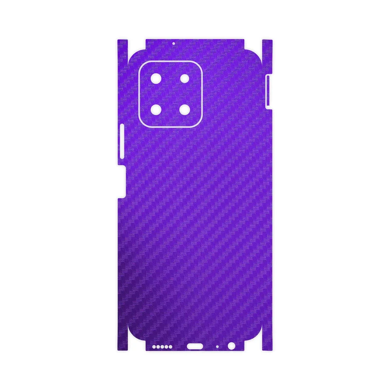 برچسب پوششی ماهوت مدل Purple-Fiber-FullSkin مناسب برای گوشی موبایل آنر X6
