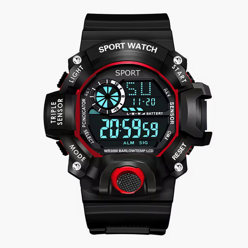 ساعت مچی دیجیتال مردانه مدل جهانی کد GHER1 ساعت مچی دیجیتال مردانه مدل جهانی کد GHER1