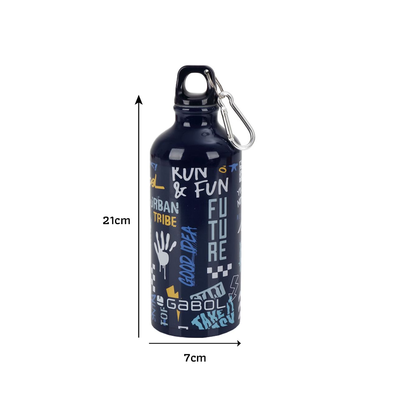قمقمه گابل مدل Skull 235048046 گنجایش 0.6 لیتر -  - 4