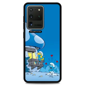 AKAM AMC-WSGS20U-SMURFS-4 Cover For Samsung Galaxy S20 Ultra