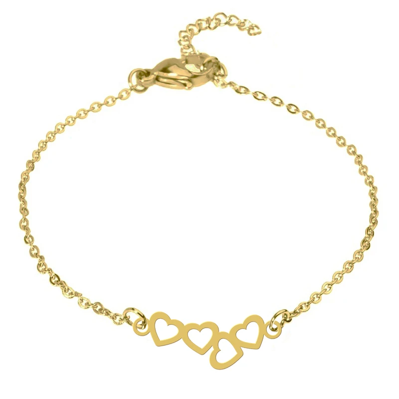 دستبند زنانه هایکا مدل قلب کد zdh19