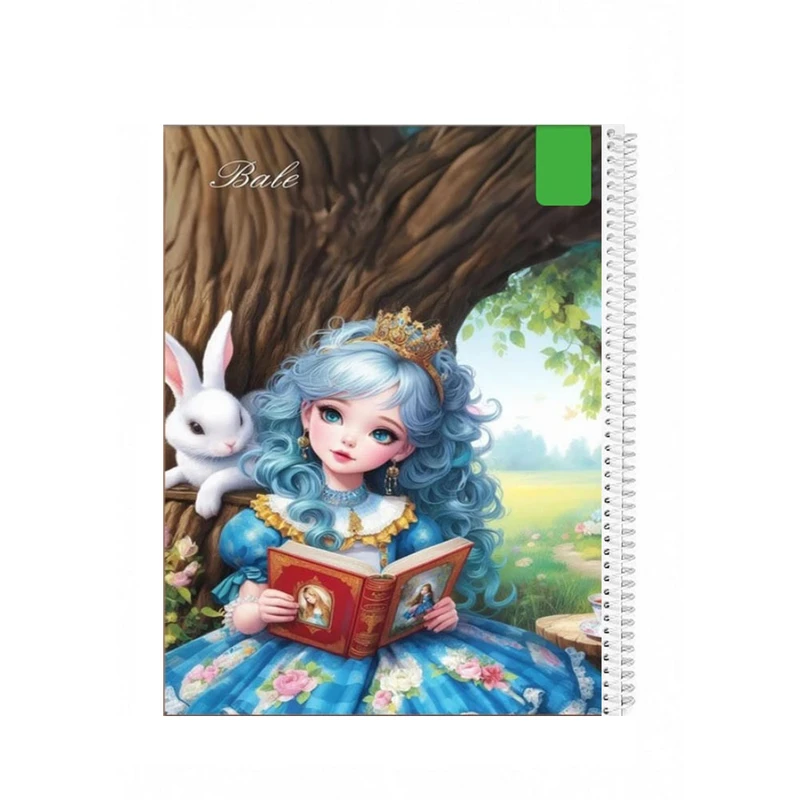 دفتر نقاشی 40 برگ بله طرح فانتزی دخترانه کد B576
