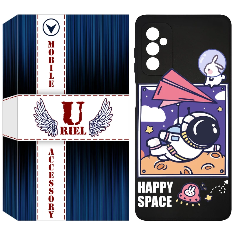 کاور یوریل مدل KSH کد 22 طرح فضانورد مناسب برای گوشی موبایل سامسونگ Galaxy M52 5G