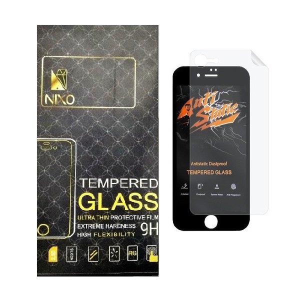 محافظ صفحه نمایش نیکسو مدل 2ASN مناسب برای گوشی موبایل اپل iPhone 7 به همراه محافظ پشت گوشی