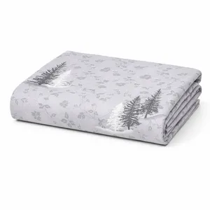 ملحفه میکروفایبر مدل روانداز کد LS5060 دونفره سایز 210×220 سانتی متر 