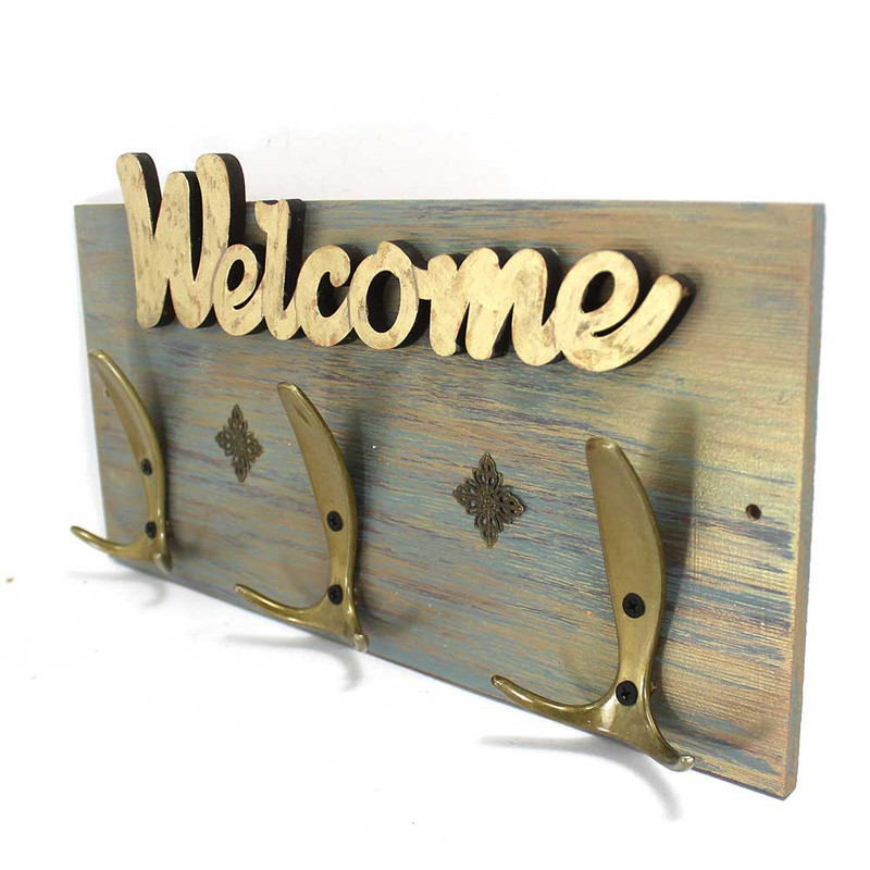 آویز لباس مدل  welcome کد 39-24