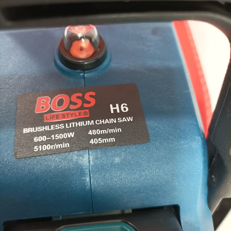 اره زنجیری باس مدل H6-brushless- اره زنجیری باس مدل H6-brushless-