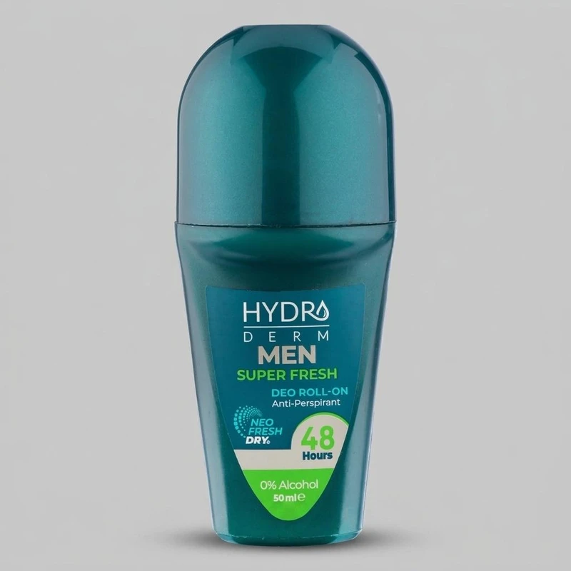 رول ضد تعریق مردانه هیدرودرم مدل Super Fresh حجم 50 میلی لیتر