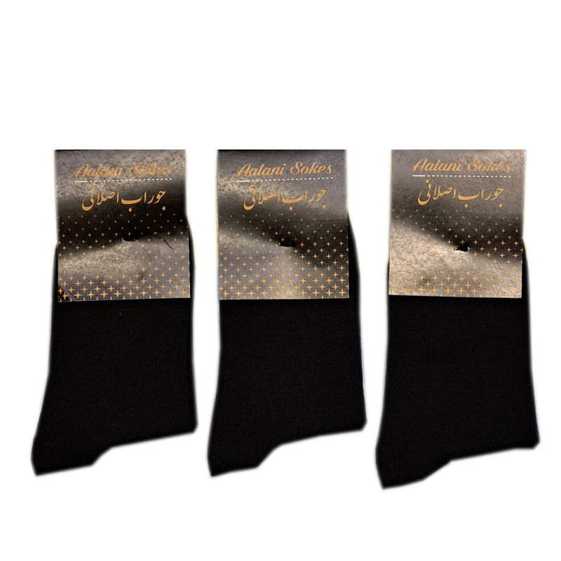 جوراب ساق کوتاه مردانه اصلانی کد AS-5050 بسته 6 عددی