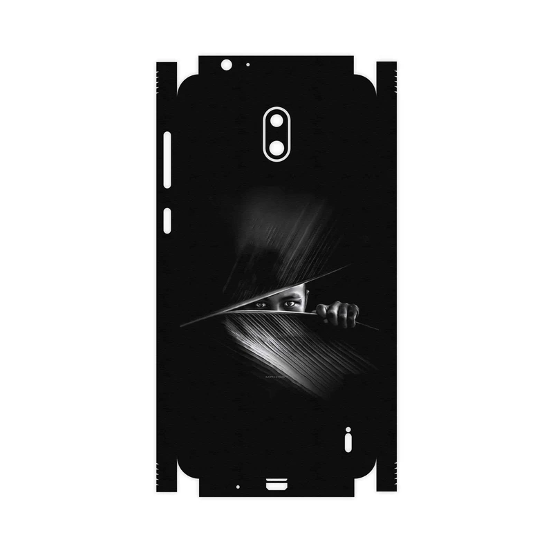 برچسب پوششی ماهوت مدل Black Portrait-FullSkin مناسب برای گوشی موبایل نوکیا 2