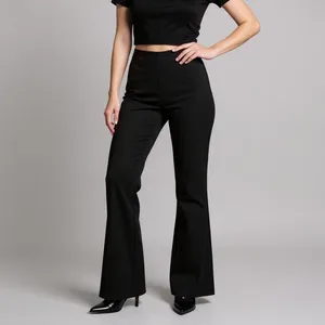 تخفیف شلوار زنانه مدل دمپا گشاد بوت کات0103