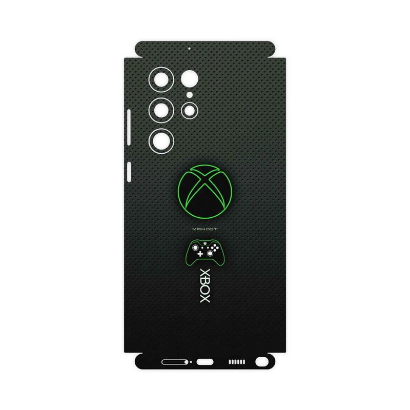 برچسب پوششی ماهوت مدل XBOX-FullSkin مناسب برای گوشی موبایل سامسونگ Galaxy S22 Ultra 5G