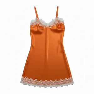 لباس خواب زنانه مدل ساتن ابریشم مهلا کد 01