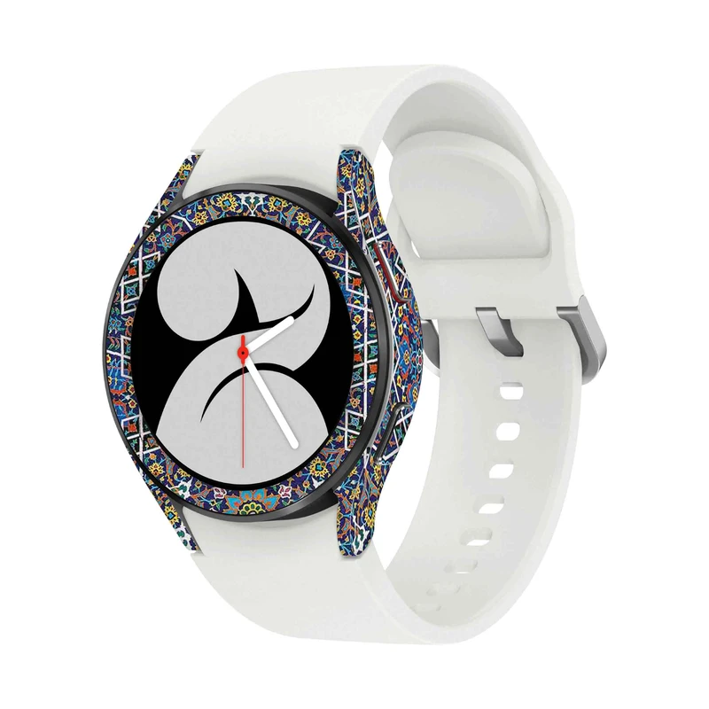 برچسب ماهوت طرح Iran-Tile6 مناسب برای ساعت هوشمند سامسونگ Watch4 40mm